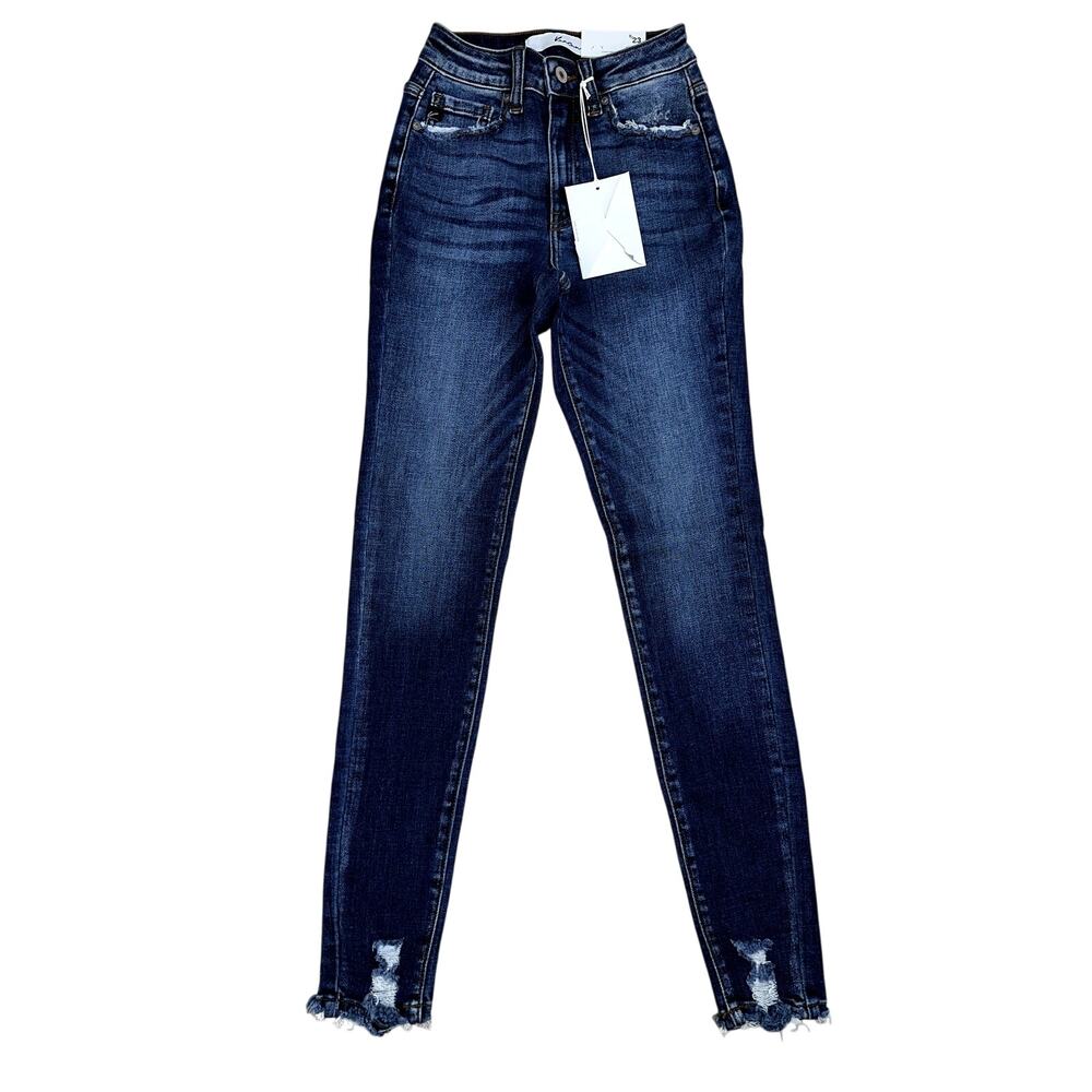 NWT Kancan High Rise Skinny 0/23